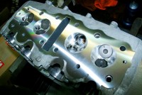 HONDA　CB400F　cylinderhead